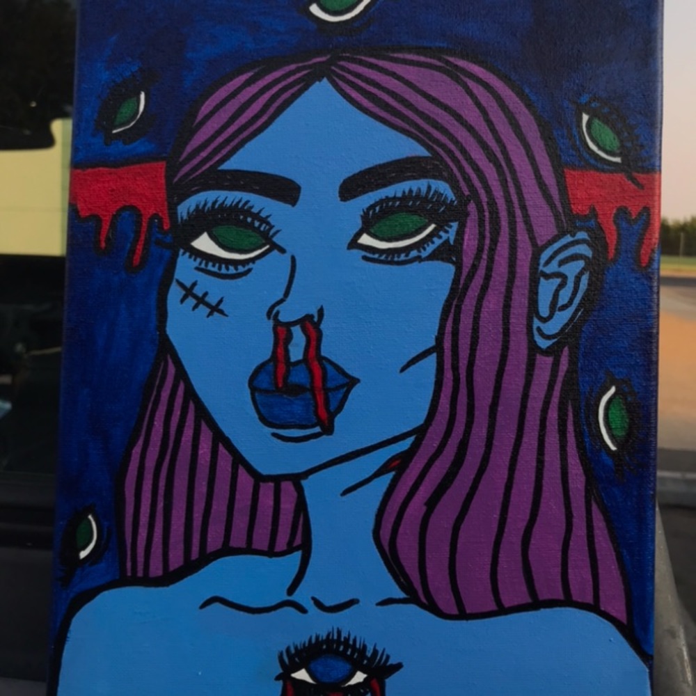 Zombie girl🧟‍♀️💙